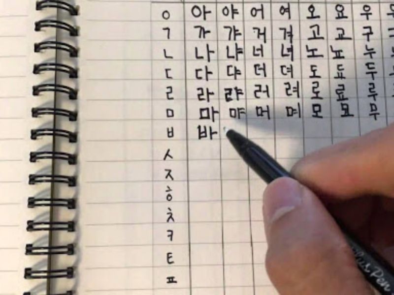 Học cách viết tiếng Hàn với 3 bí quyết siêu dễ để áp dụng