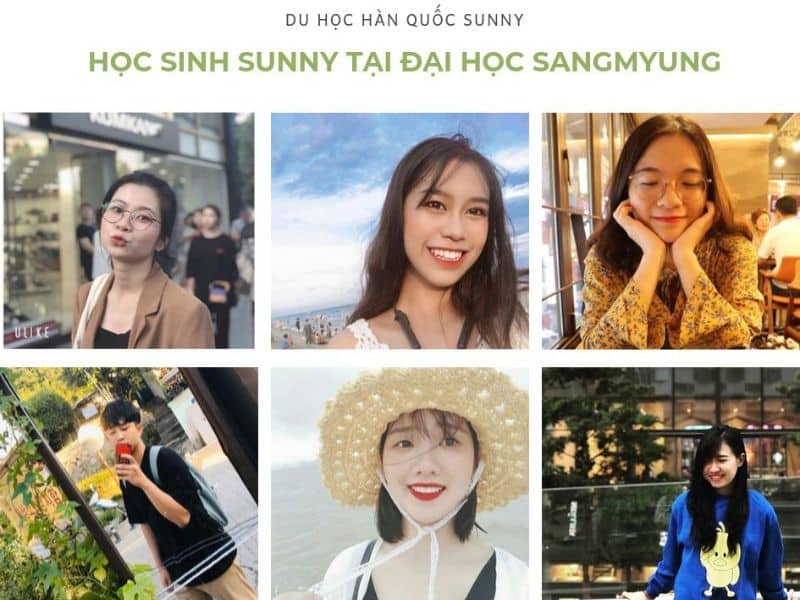 sinh viên sunny tại đại học sangmyung